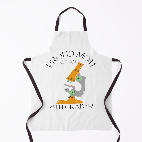 Item preview, proud mom of an 8th grader, microscope graphic designed and sold by Jessi-Sketches.