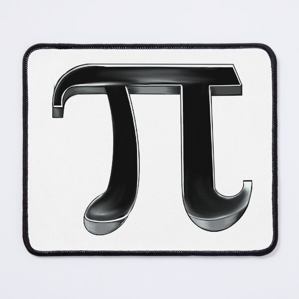 Item preview, Pi in black- physics mathematics- mathematical constant in 3d designed and sold by Artonmytee.