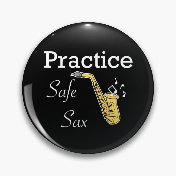 Item preview, Practice Safe Sax designed and sold by Haley Stanaford.