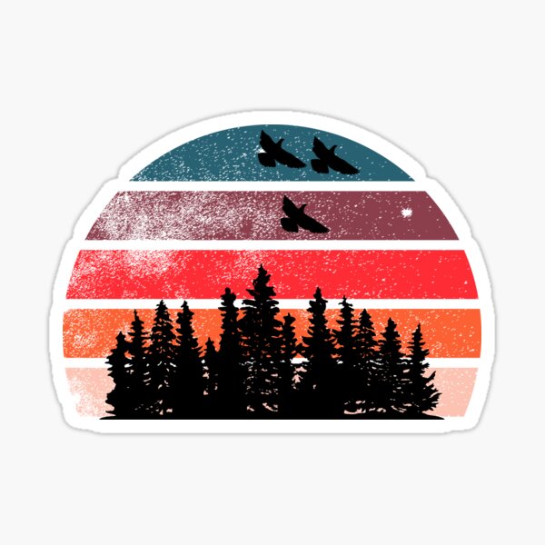 “Retro Dove Hunting Sunset design for Dove Hunters with Mourning Doves