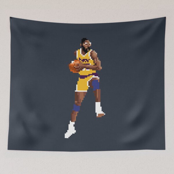 Item preview, James Worthy Pixel Rebound Qiangy designed and sold by qiangdade.