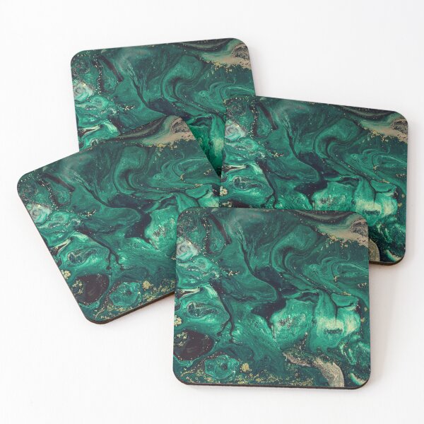 Item preview, Elegante diseño de mármol de onda verde oro designed and sold by Piper-Deals.