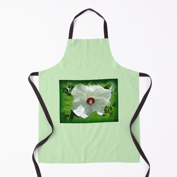 Item preview, White 'Dinner Plate' hibiscus designed and sold by LeRoyM.