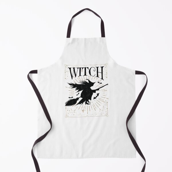 Item preview, Halloween Witch on Broomstick designed and sold by Maria Garcia.