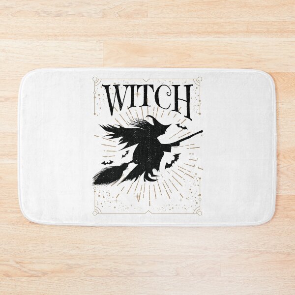 Item preview, Halloween Witch on Broomstick designed and sold by Maria Garcia.