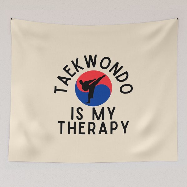 Item preview, Taekwondo is my therapy, TKD, Taekwondo philosophy, Korean martial art, Taekwondo Inspirational, Taekwondo lover designed and sold by InspiresME.