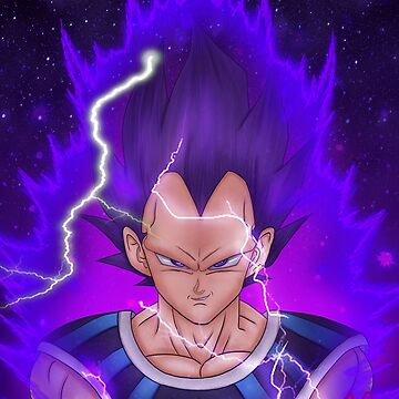 Speed Art- Vegeta Ego Superior ( SSJ Deus da Destruição). 