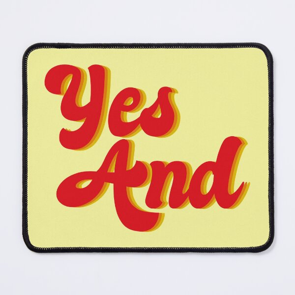 Item preview, Yes And Improv Sketch Comedy Troupe designed and sold by Epic Love Designs.