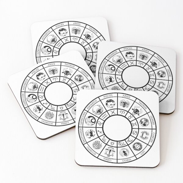 Item preview, Black Zodiac Constellation Calendar designed and sold by Alladin7.