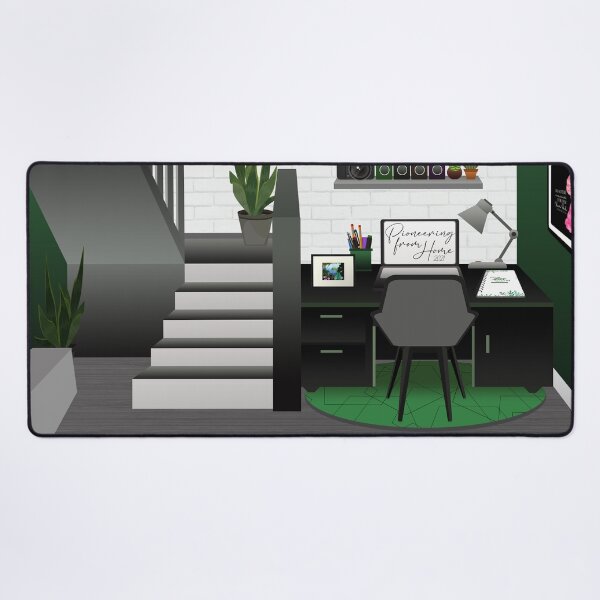 Pioneering From Home Desk Mat