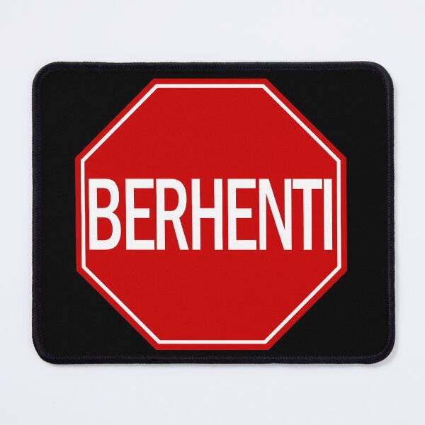 Item preview, STOP SIGN - MALAYSIA designed and sold by WOOFANG.