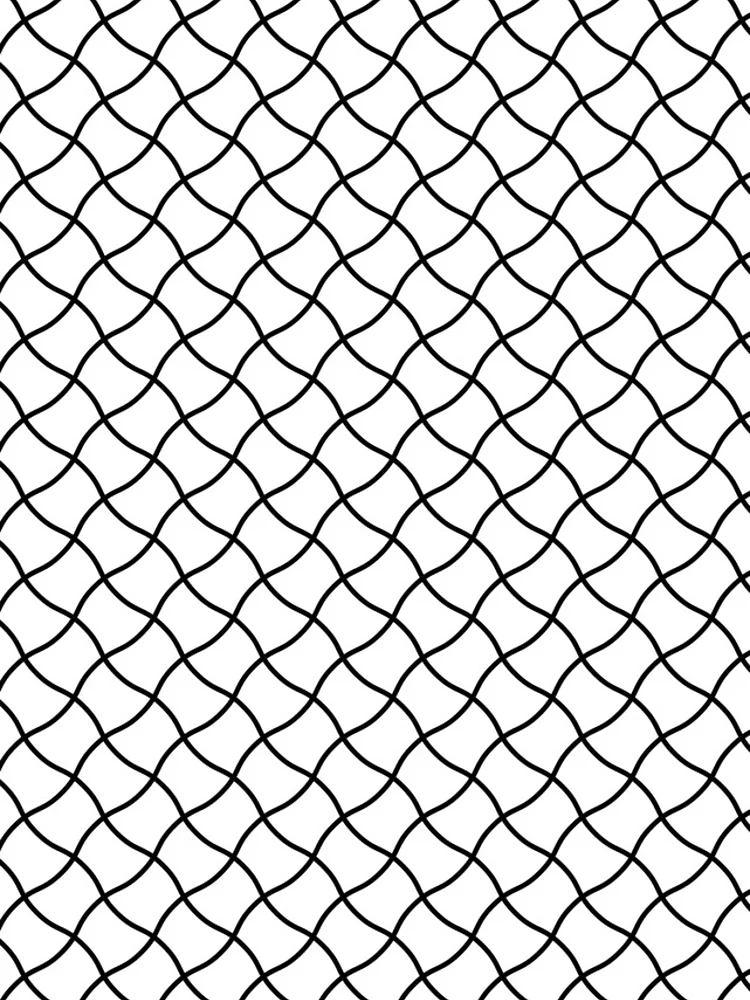 Thumbnail 4 of 4, iPhone Case, Diagonal Net Pattern designed and sold by hatimelhag.