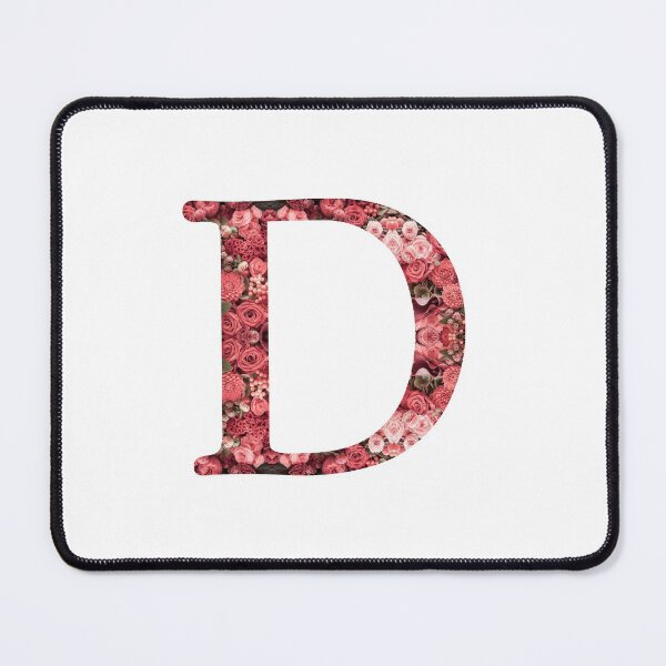 Item preview, Flower Flora Monogram Initial Typography in the Letter D designed and sold by skapastudios.