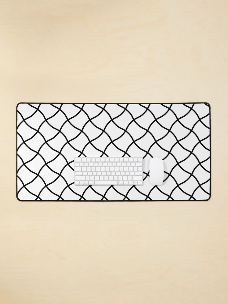 Thumbnail 1 of 5, Mouse Pad, Diagonal Net Pattern designed and sold by hatimelhag.