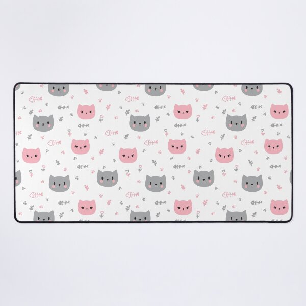 Item preview, Kitty Kitty Cats and Fish Bones designed and sold by Pink Pineapple Works.