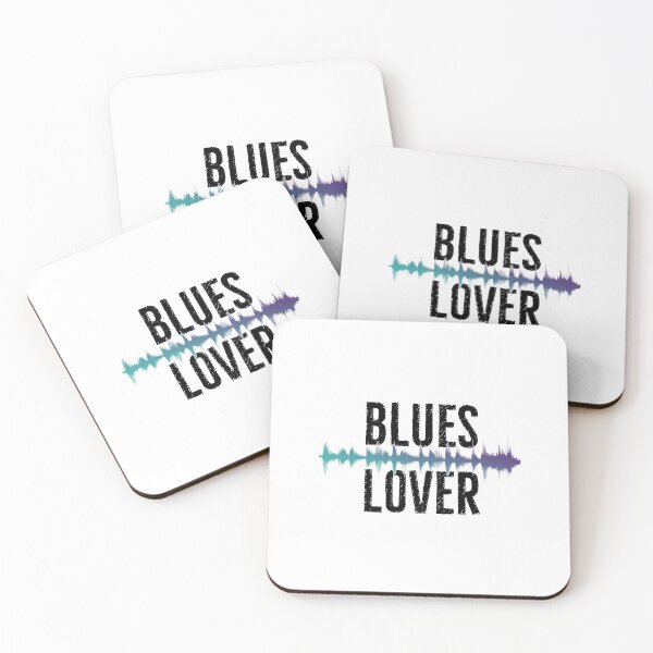 Item preview, Blues Lover Gift | Blue Sound Wave designed and sold by DanLopesMerch.