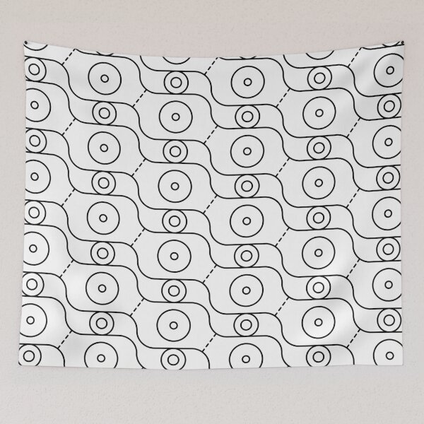 Item preview, Cells Stream Line Pattern designed and sold by hatimelhag.