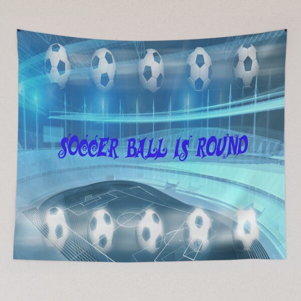Item preview, The outcome of soccer is unknown. Because soccer balls are round. designed and sold by mostheristore.