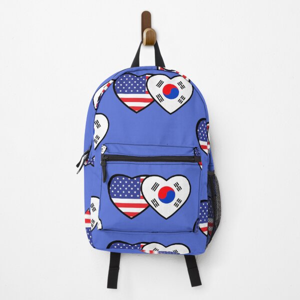 Item preview, American Korean flag together, Heart shape Korean flag, Heart shape American flag, Proud American Korean designed and sold by InspiresME.