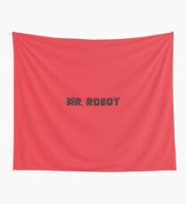MR ROBOT and F Society Gifts & Merchandise Wall Tapestry