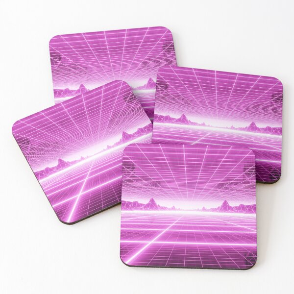 Item preview, Retrowave Digital Grid designed and sold by muskitt.