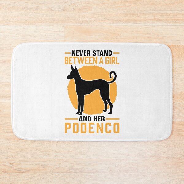 Item preview, Girl with Podenco Hound Greyhound designed and sold by madgrfx.