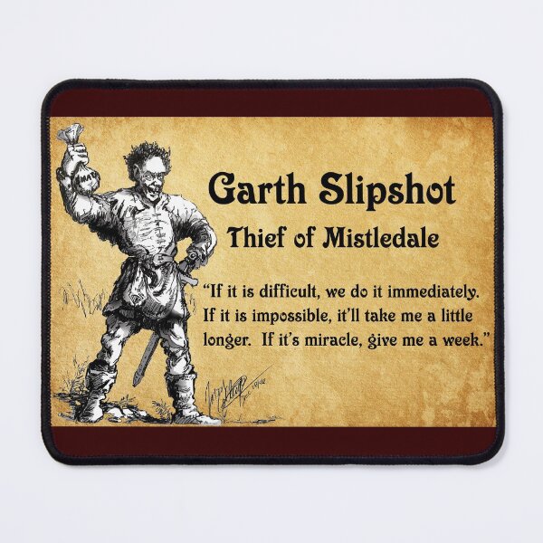 Item preview, Garth Slipshot on Motivation Parchment designed and sold by FictiveArt.