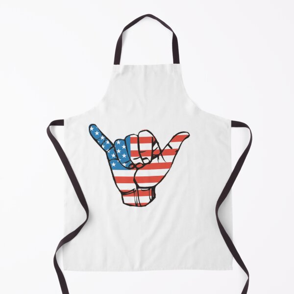 Item preview, shaka with american flag! designed and sold by makaylafaith.