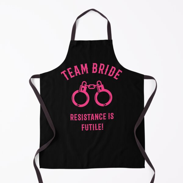 Item preview, Team Bride – Resistance Is Futile! (Handcuffs / Pink) designed and sold by MrFaulbaum.