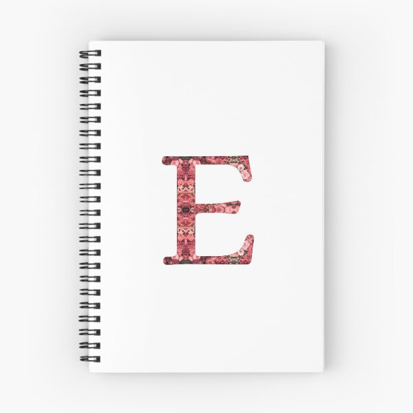 Item preview, Flower Flora Monogram Initial Typography in the Letter E designed and sold by skapastudios.