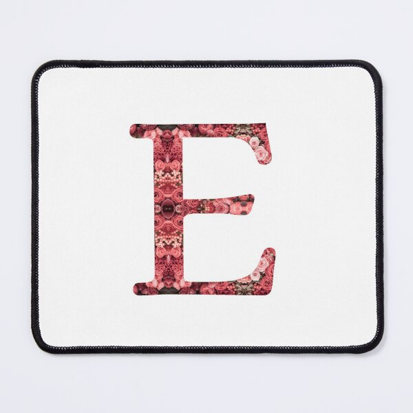 Item preview, Flower Flora Monogram Initial Typography in the Letter E designed and sold by skapastudios.