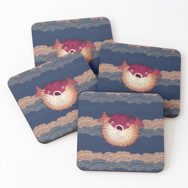 Item preview, Puffy pufferfish designed and sold by Arveya.