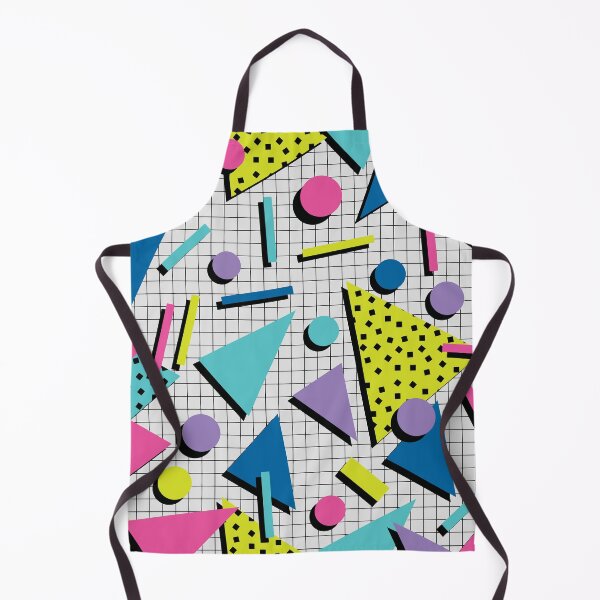 Item preview, Totally Tubular! Retro 80s Memphis Style Inspired Geometric Print designed and sold by Pink Pineapple Works.
