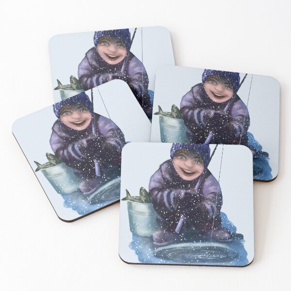 Item preview, Ice Fishing designed and sold by TheArtCave.