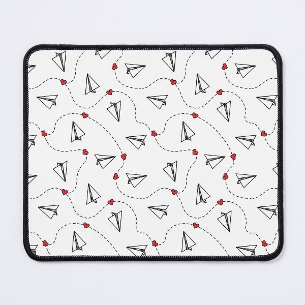 Item preview, Paper Airplanes and Hearts designed and sold by Pink Pineapple Works.