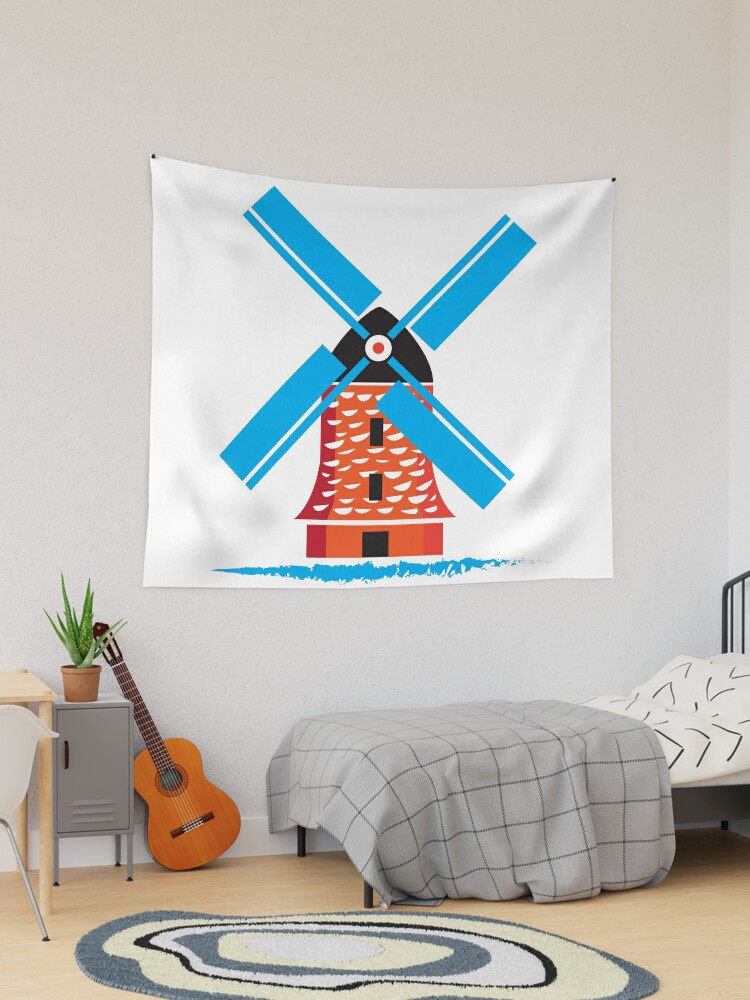 Windmill - Collection d'Art Needlepoint Canvas