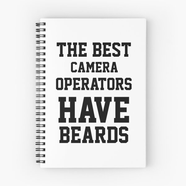 Item preview, The Best Camera Operator Have Beards designed and sold by Yay Design.