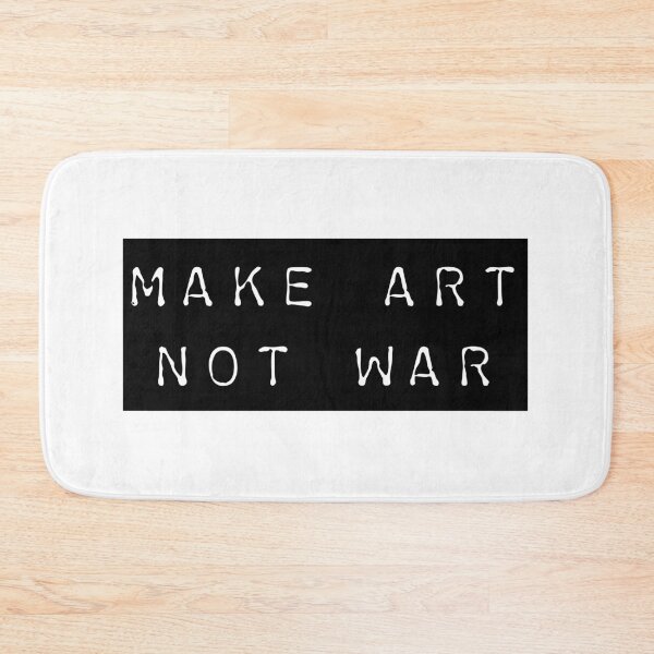 Item preview, Make art not war - black type designed and sold by annaguerrawords.