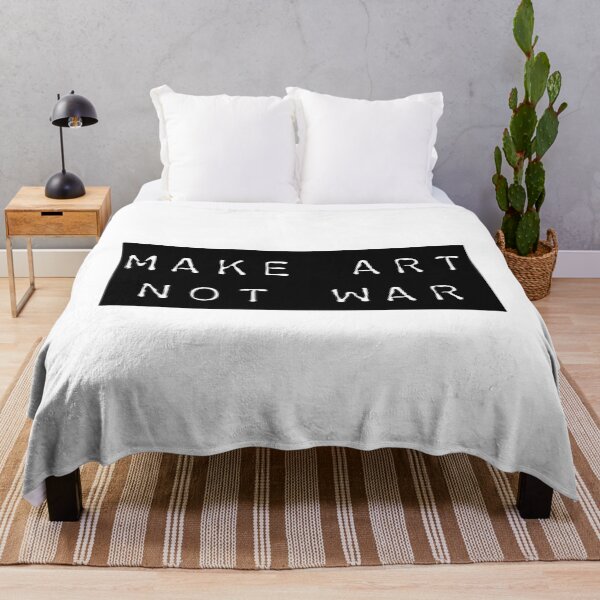 Item preview, Make art not war - black type designed and sold by annaguerrawords.