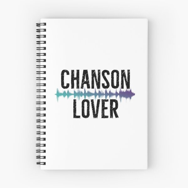 Item preview, Chanson Lover Gift | Blue Sound Wave designed and sold by DanLopesMerch.