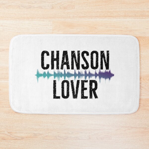 Item preview, Chanson Lover Gift | Blue Sound Wave designed and sold by DanLopesMerch.