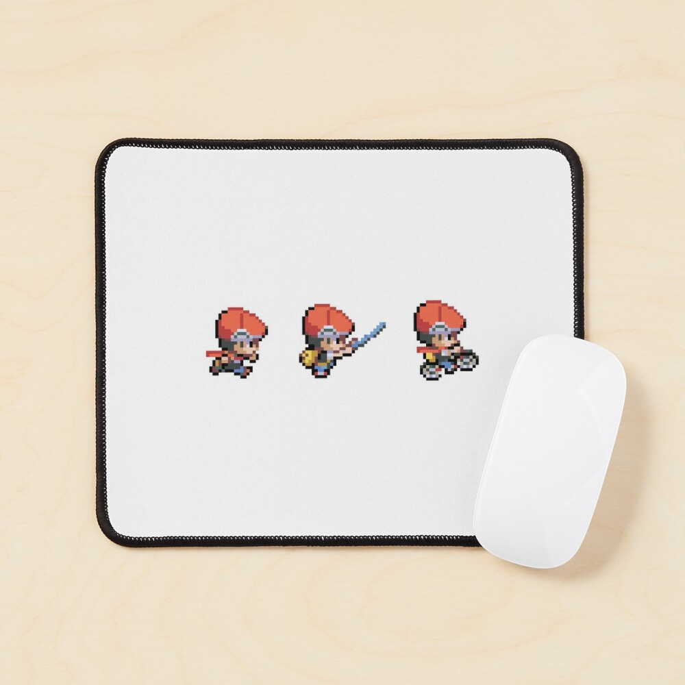 Lucas 3 Pixel Sprites Mouse Pad for Sale by rachxt