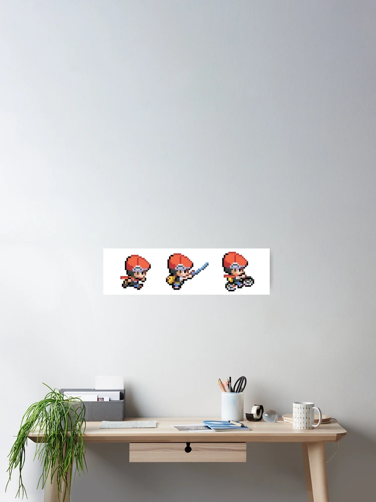 Lucas Platinum 3 Sprites Art Print for Sale by rachxt