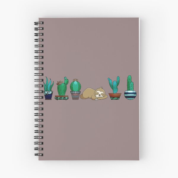 Item preview, Sloth Sleeping And Cacti designed and sold by lazarosdesign.