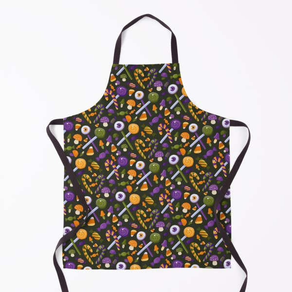 Item preview, Halloween Sweet Candy Black Seamless Pattern designed and sold by S Cube Design.