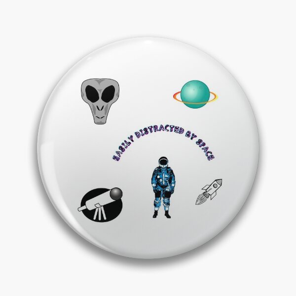 Item preview, Easily Distracted By Space Second Pack designed and sold by LuckyKermit.
