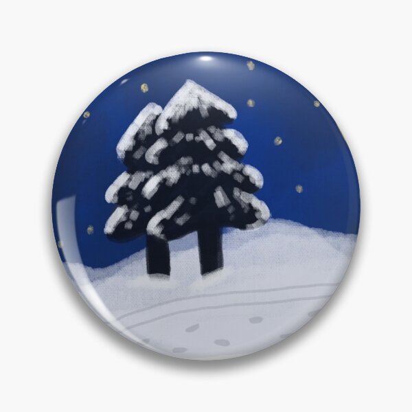 Item preview, Moonlit Winter Night designed and sold by rodentgorl.