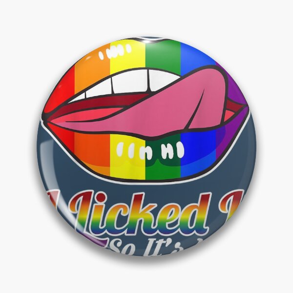 Item preview, Licked Funny Lesbian Pride designed and sold by LauraNeyJr.