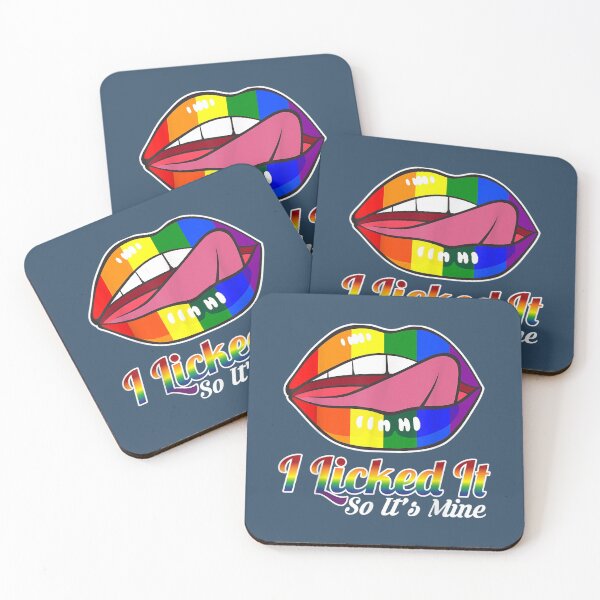 Item preview, Licked Funny Lesbian Pride designed and sold by LauraNeyJr.