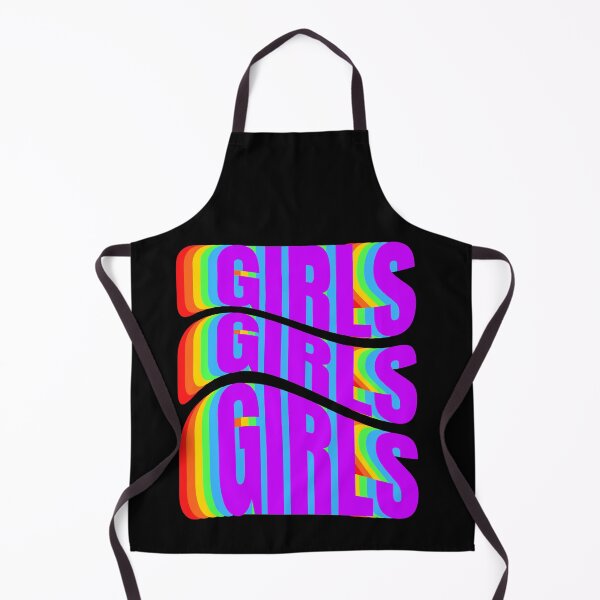 Item preview, Girls Girls Lesbian pride shirt for lesbians designed and sold by lucomini.